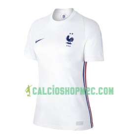 Francia Donna Maglia Trasferta Euro 2020 Manica Corta